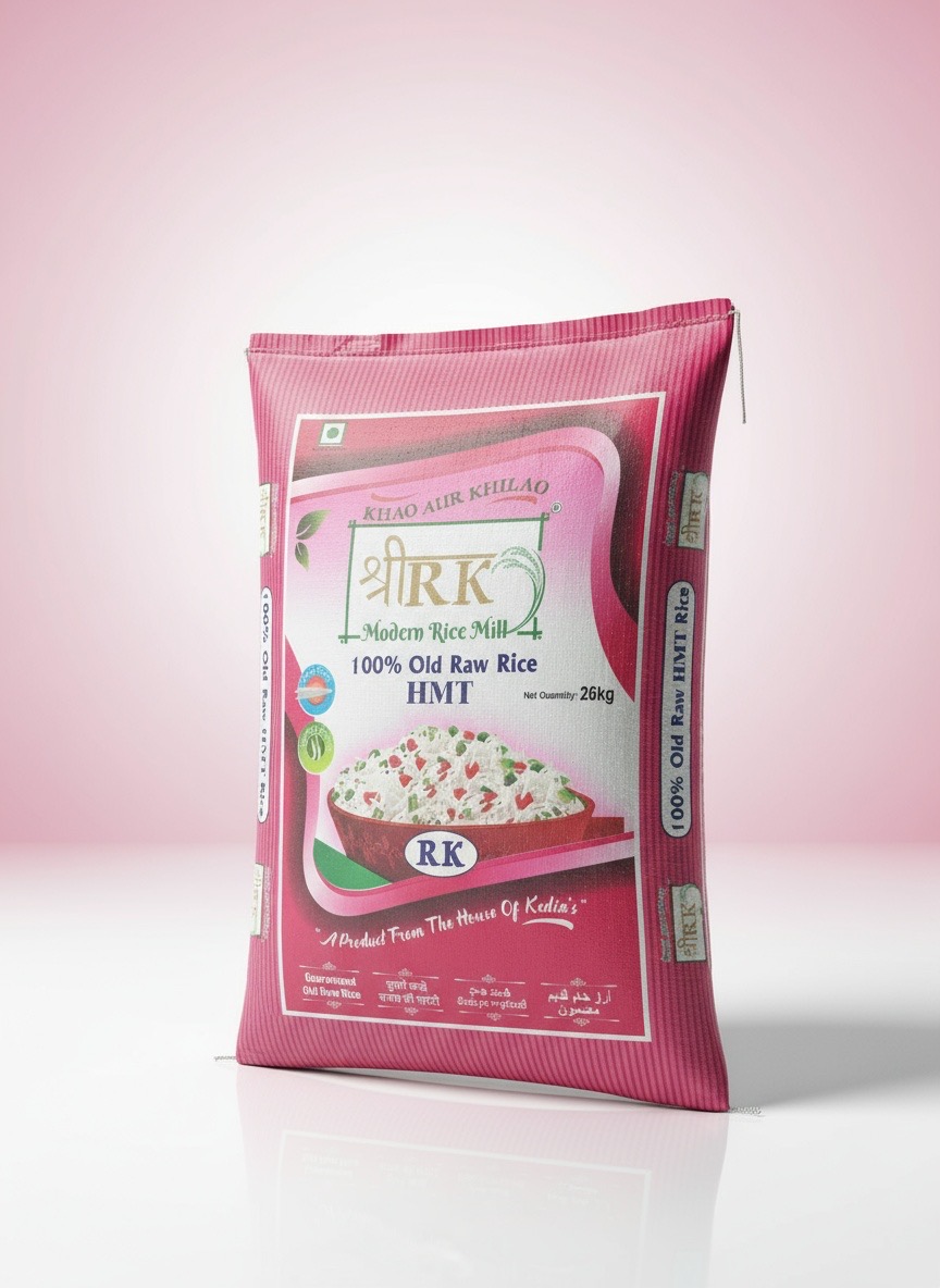 Sri Rk HMT One Year Old Raw Rice 26 kg