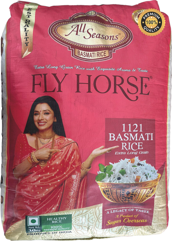 All Seasons Fly Horse 1121 Basmati 30Kg