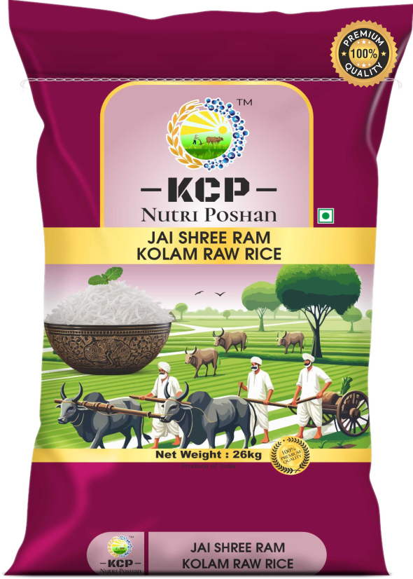 KCP JSR/KOLAM RAW Rice 26Kg