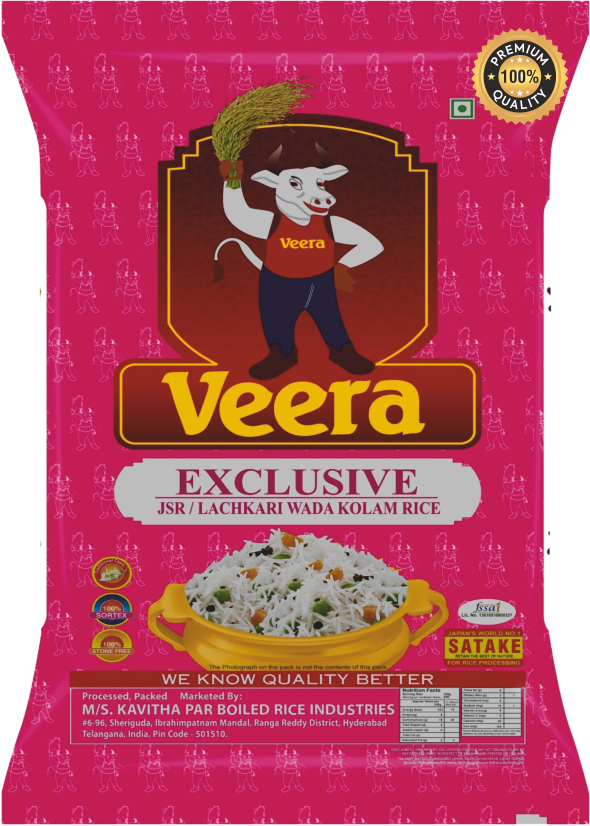 Veera Exclusive JSR/Kolam Rice 26Kg