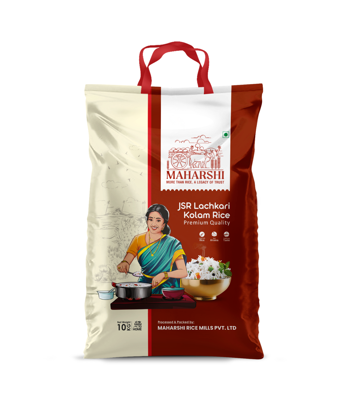 Maharshi JSR Steam Rice 10Kg