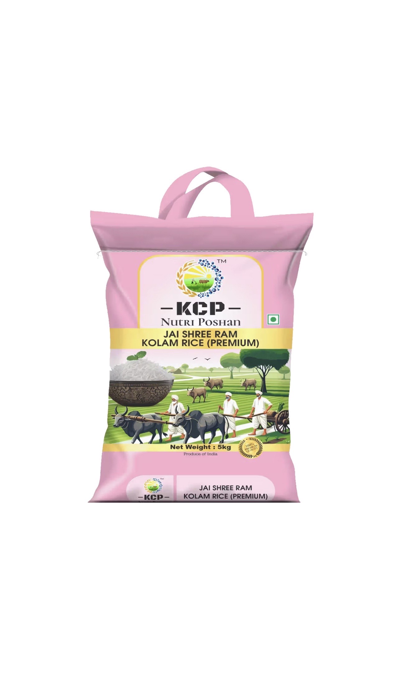 KCP nutri poshan jsr premium kolam rice 5kg